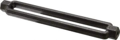 Made in USA - 1,200 Lb Load Limit, 3/8" Thread Diam, 3/8" Take Up, Steel Turnbuckle Body Turnbuckle - 7-1/8" Body Length, 9/16" Neck Length, 13" Closed Length - Apex Tool & Supply