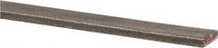 Made in USA - 36" Long x 1/16" High x 1/4" Wide, Mill Key Stock - W-1 (Water Hardening) Tool Steel - Apex Tool & Supply