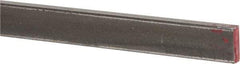 Made in USA - 36" Long x 1/8" High x 3/8" Wide, Mill Key Stock - W-1 (Water Hardening) Tool Steel - Apex Tool & Supply