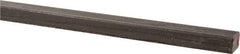 Made in USA - 36" Long x 1/4" High x 1/4" Wide, Key Stock - W-1 (Water Hardening) Tool Steel - Apex Tool & Supply