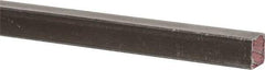 Made in USA - 36" Long x 3/8" High x 3/8" Wide, Key Stock - W-1 (Water Hardening) Tool Steel - Apex Tool & Supply