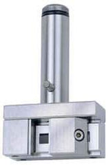 Accupro - 0.9843" Jaw Width, 0.785 Jaw Opening Capacity, 37.08mm Jaw Height, Toolmaker's Vise - Flat Jaw, 105mm OAL x 29.97mm OAW x 4.215" OAH - Apex Tool & Supply