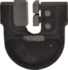 YPG - 1/4 Inch, Cast Iron 1x Frame Snap Gage - 0.00005; 0.0001 Inch Graduation, Hardened Tool Steel Anvil - Apex Tool & Supply