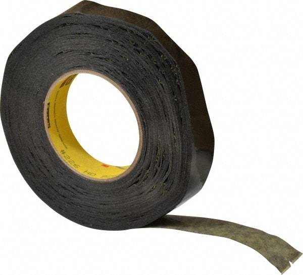 3M - 1" Wide x 60 Yd Long Black Crepe Paper Masking Tape - Series 226, 10.6 mil Thick, 34 In/Lb Tensile Strength - Apex Tool & Supply