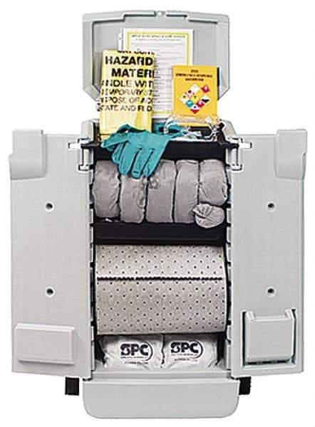 Brady SPC Sorbents - 22 Gal Capacity Oil Only Spill Kit - Kaddie - Apex Tool & Supply