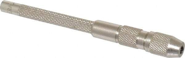 General - 3-3/4" Long, 0.125" Capacity, Pin Vise - 3-3/4" Long, 0.045" Min Capacity - Apex Tool & Supply