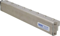 Vortec - Air Ionizers Type: Linear Air Nozzle Material: Aluminum - Apex Tool & Supply
