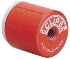 Eclipse - 11/16" Diam, 10-32 Thread, 3 Lb Average Pull Force, Mild Steel, Alnico Pot Magnets - 220°C Max Operating Temp, 5/8" High, Grade 5 Alnico - Apex Tool & Supply