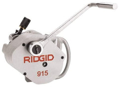 Ridgid - Pipe Roll Groovers Power Type: Manual Machine Type: Portable Roll Groover - Apex Tool & Supply