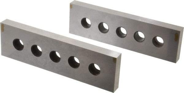 Value Collection - 6" Long x 1-3/4" High x 1/2" Thick, Tool Steel Two Face Parallel - 0.0003" Parallelism, Sold as Individual - Apex Tool & Supply