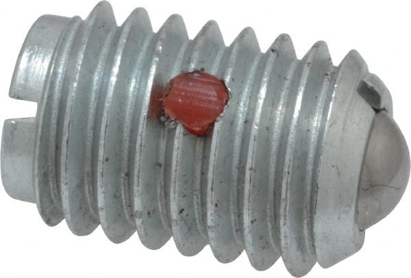 TE-CO - 1/2-13, 0.281" Ball Diam, 3/4" Body Length, 0.072" Max Ball Reach, Threaded Ball Plunger - Apex Tool & Supply