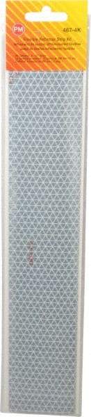 Peterson - 12" Long x 2" Wide, White Lens & Reflector - Plastic - Apex Tool & Supply