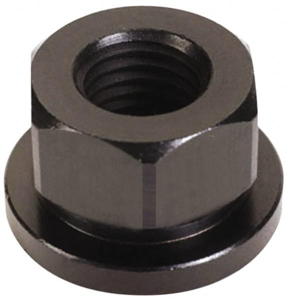 TE-CO - M10x1.50, 22mm Flange Diam, 13mm High, 17mm Across Flats, Flange Nut - Apex Tool & Supply