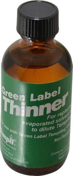 Tempil - Temperature Indicating Liquid Thinner - 2 Ounce Container - Apex Tool & Supply