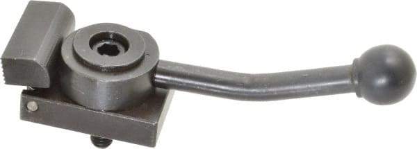 Gibraltar - 5/16-18 Stud, Standard Base, Steel Cam Action Clamp - 1-3/4" Base Len x 1" Base Height, 5" Len with Handle x 1-5/8" Height with Handle x 1-1/4" Overall Width, 1/8" Projection from Base - Apex Tool & Supply