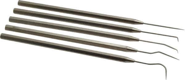 Moody Tools - 5 Piece Precision Probe Set - Steel - Apex Tool & Supply