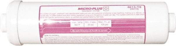 Nu-Calgon - 1/4 Inch Pipe, Inline Water Filter System with Disposable Filter and Quick Disconnect Fittings - Reduces Sediment, Taste, Odor, Chlorine and Scale - Apex Tool & Supply
