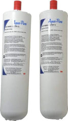 3M Aqua-Pure - 3-5/8" OD, 0.5µ, Carbon Block Replacement Cartridges for AP-DWS1000 Filter - 11-1/2" Long, Reduces Sediments, Tastes, Odors, Chlorine, MTBE's, VOC's, Lead & Cysts - Apex Tool & Supply