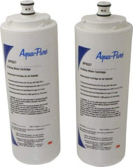 3M Aqua-Pure - 3-5/8" OD, 5µ, Granular Activated Carbon Replacement Cartridges for AP-RO5500 Filter - 9" Long, Reduces Sediments, Tastes, Odors & Chlorine - Apex Tool & Supply