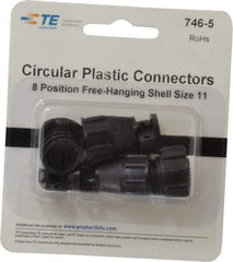 Tyco/Amp - Free Hanging Connector Kit - 11 to 8 AWG Compatible Wire Size - Apex Tool & Supply