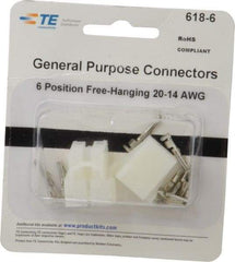 Tyco/Amp - Free Hanging Connector Kit - 20 to 14 AWG Compatible Wire Size - Apex Tool & Supply