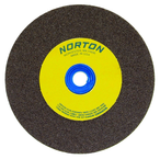 6 x 1 x 1" - Aluminum Oxide / 60/80 Medium Type 1 - Bench & Pedestal Wheel - Apex Tool & Supply