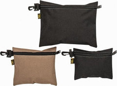 CLC - Black & Khaki Polyester Tool Bag - 9, 7 & 6" Wide x 7" Deep - Apex Tool & Supply