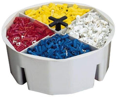 CLC - White Plastic Bucket Organizer - 2-1/2" High - Apex Tool & Supply
