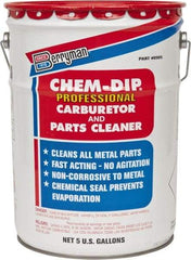 Berryman Products - Chlorinated Carburetor & Parts Cleaner - 5 Gal Pail - Apex Tool & Supply