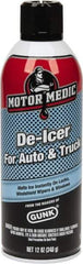 Motor Medic - Methanol De-Icer - 12 oz Aerosol Can - Apex Tool & Supply