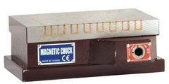 Value Collection - Standard Pole Rectangular Permanent Magnetic Block Chuck - 24" Long x 8" Wide x 2.874" High - Apex Tool & Supply
