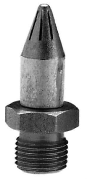 Silvent - Blow Gun Blowoff Nozzle - 1/8 NPT, 1.18" Hose Length - Apex Tool & Supply