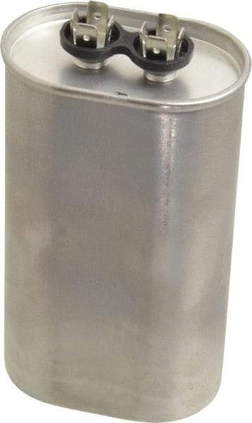 Value Collection - 35 Microfarad Motor Capacitor - 440 Volts, 2.91" Wide x 1.91" Deep x 3-3/4" High - Apex Tool & Supply