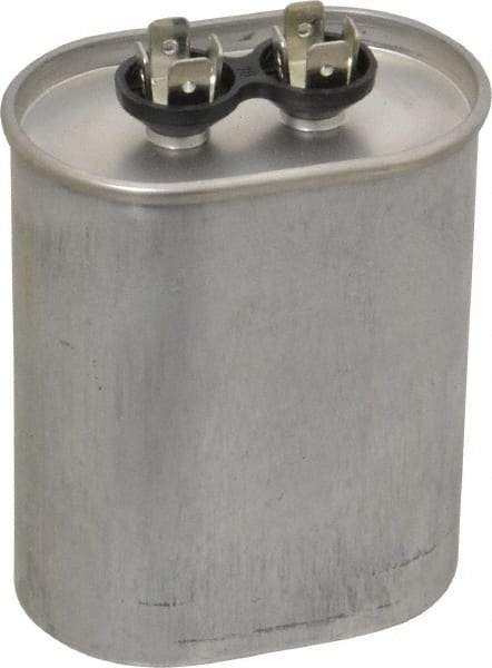 Value Collection - 40 Microfarad Motor Capacitor - 440 Volts, 2.91" Wide x 1.91" Deep x 4-3/4" High - Apex Tool & Supply