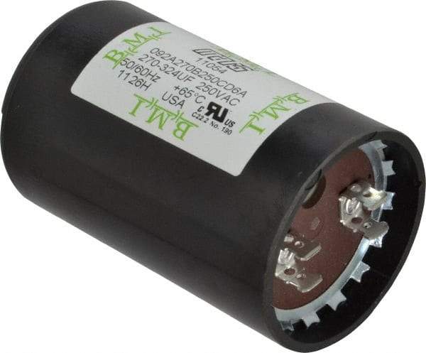 Value Collection - 270-324 Microfarad Motor Capacitor - 250 Volts - Apex Tool & Supply