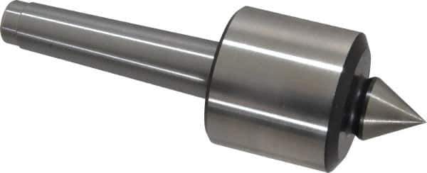 Royal Products - MT2 Taper Shank, 1.68" Head Diam 4,120 Lb Capacity Live Center - 5,000 Max RPM, 1.56" Head Length, 3/4" Point Diam, 7/8" Point Len, 390 Lb Max Workpc, 5-1/4" OAL, Standard Point - Apex Tool & Supply