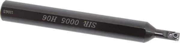 Carmex - Internal Thread, Right Hand Cut, 12mm Shank Width x 12mm Shank Height Indexable Threading Toolholder - 101.6mm OAL, 06IR Insert Compatibility, SI Toolholder - Apex Tool & Supply
