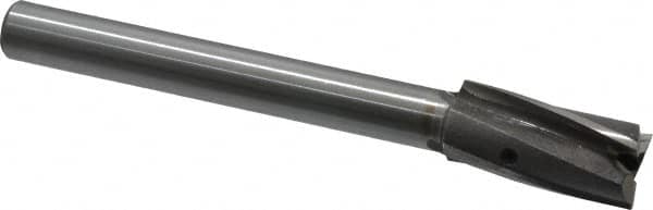 Value Collection - 47/64" Diam, 1/2" Shank, Diam, 3 Flutes, Straight Shank, Interchangeable Pilot Counterbore - Apex Tool & Supply