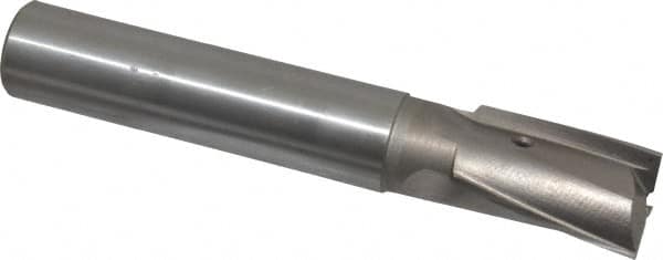 Value Collection - 1-1/8" Diam, 1" Shank, Diam, 3 Flutes, Straight Shank, Interchangeable Pilot Counterbore - Apex Tool & Supply