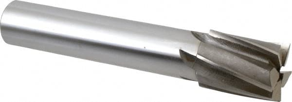 Value Collection - 1-1/2" Diam, 1-1/4" Shank, Diam, 5 Flutes, Straight Shank, Interchangeable Pilot Counterbore - Apex Tool & Supply