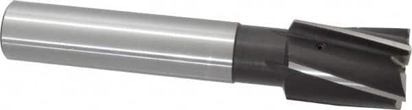 Value Collection - 1-11/16" Diam, 1-1/4" Shank, Diam, 5 Flutes, Straight Shank, Interchangeable Pilot Counterbore - Apex Tool & Supply