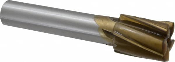 Value Collection - 1-3/4" Diam, 1-1/4" Shank, Diam, 5 Flutes, Straight Shank, Interchangeable Pilot Counterbore - Apex Tool & Supply