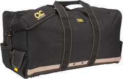 CLC - 6 Pocket Black Polyester Tool Bag - 24" Wide x 12" Deep x 12" High - Apex Tool & Supply