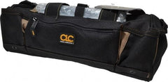 CLC - 23 Pocket Black Polyester Tool Bag - 16" Wide x 8" Deep x 11" High - Apex Tool & Supply