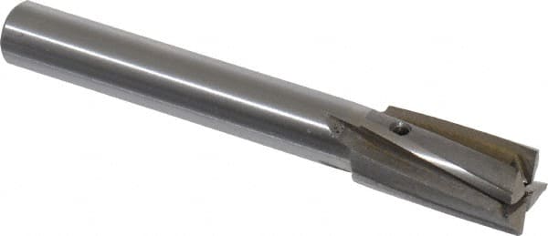 Value Collection - 5/8" Diam, 1/2" Shank, Diam, 4 Flutes, Straight Shank, Interchangeable Pilot Counterbore - Apex Tool & Supply