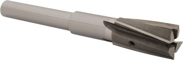 Value Collection - 13/16" Diam, 1/2" Shank, Diam, 4 Flutes, Straight Shank, Interchangeable Pilot Counterbore - Apex Tool & Supply