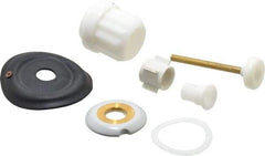 Made in USA - Toilet Flush Valve Repair Kit - For Use With Coyne and Delaney, Contain Relief Valve, Bushing, Auxiliary Valve Retainer with Seal, Diaphragm, Guides, Choke Ring, Main Seat, Friction Ring - Apex Tool & Supply
