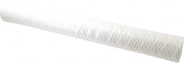 Parker - 2-1/2" OD, 5µ, Polyester String-Wound Cartridge Filter - 20" Long - Apex Tool & Supply