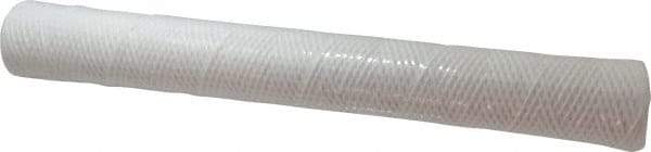 Parker - 2-1/2" OD, 25µ, Polyester String-Wound Cartridge Filter - 20" Long - Apex Tool & Supply