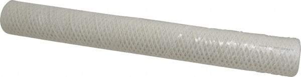 Parker - 2-1/2" OD, 50µ, Polyester String-Wound Cartridge Filter - 20" Long - Apex Tool & Supply